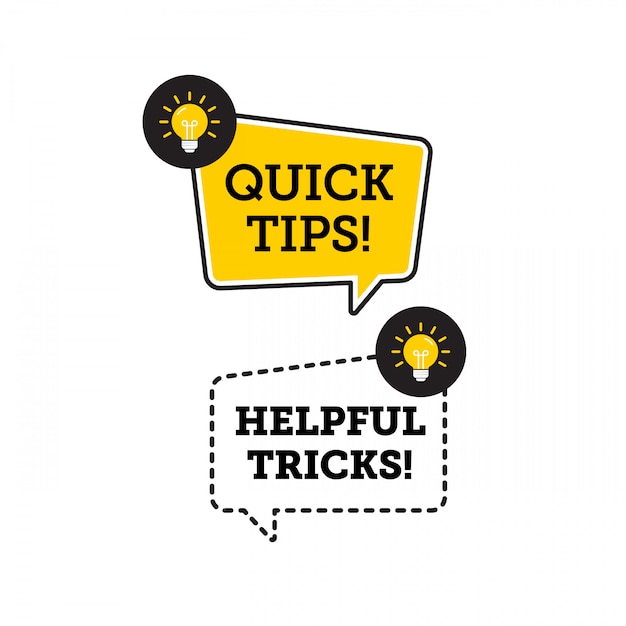Download Free Quick Tips Helpful Tricks Vector Logo Icon Or Symbol Set With Use our free logo maker to create a logo and build your brand. Put your logo on business cards, promotional products, or your website for brand visibility.