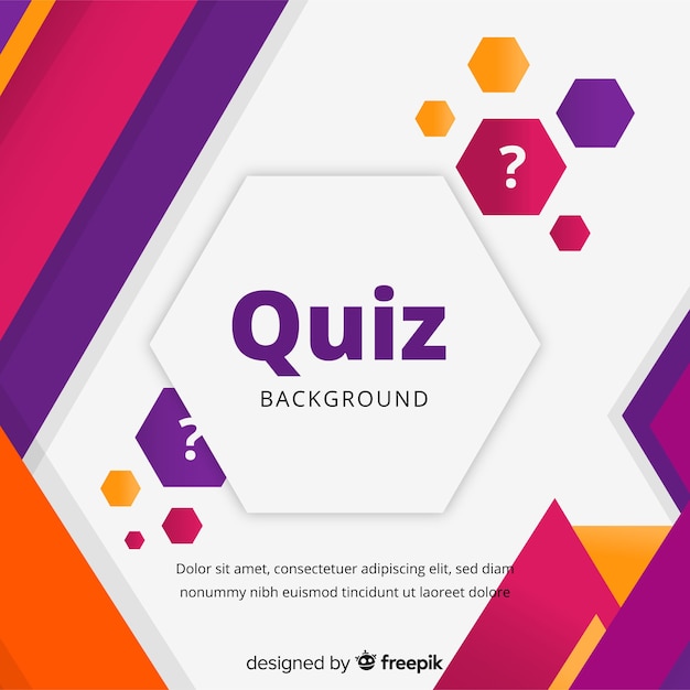 Download Free Download Free Quiz Background Vector Freepik Use our free logo maker to create a logo and build your brand. Put your logo on business cards, promotional products, or your website for brand visibility.