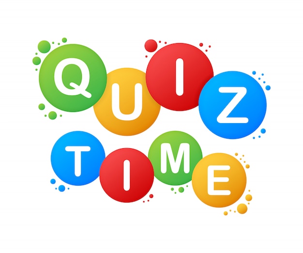 Download Free Quiz Time Logo With Speech Bubble Symbols Concept Of Use our free logo maker to create a logo and build your brand. Put your logo on business cards, promotional products, or your website for brand visibility.