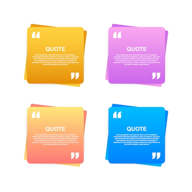 Download Free Quote Creative Modern Material Design Quote Template Use our free logo maker to create a logo and build your brand. Put your logo on business cards, promotional products, or your website for brand visibility.