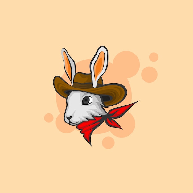 Download Rabbit boy for esport logo design | Premium Vector