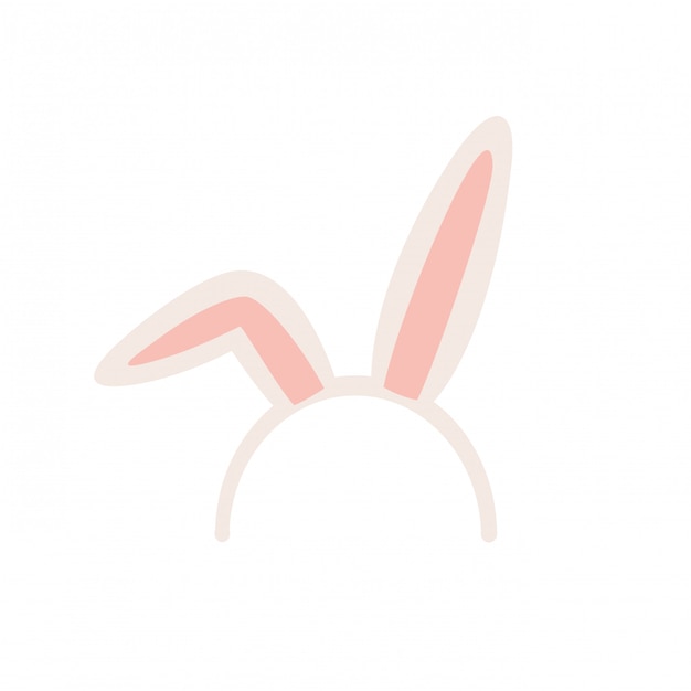 Premium Vector | Rabbit ears isolated icon