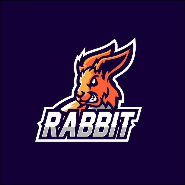 Download Free Rabbit Esport Gaming Mascot Logo Template Premium Vector Use our free logo maker to create a logo and build your brand. Put your logo on business cards, promotional products, or your website for brand visibility.