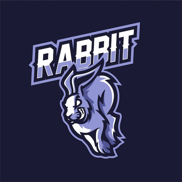 Download Free Rabbit Esport Gaming Mascot Logo Template Premium Vector Use our free logo maker to create a logo and build your brand. Put your logo on business cards, promotional products, or your website for brand visibility.