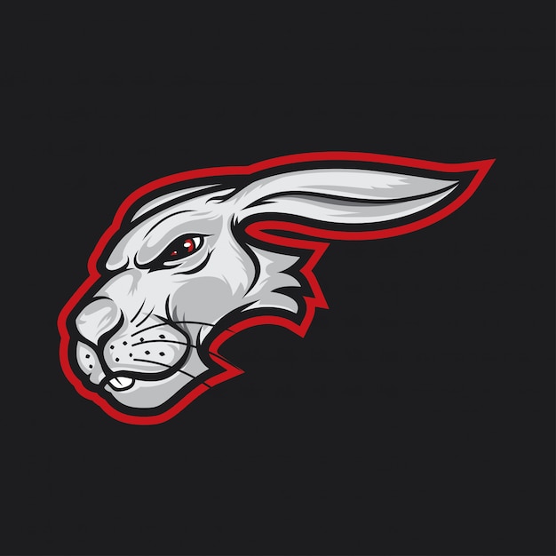 Download Free Rabbit Head Sport Logo Mascot Premium Vector Use our free logo maker to create a logo and build your brand. Put your logo on business cards, promotional products, or your website for brand visibility.