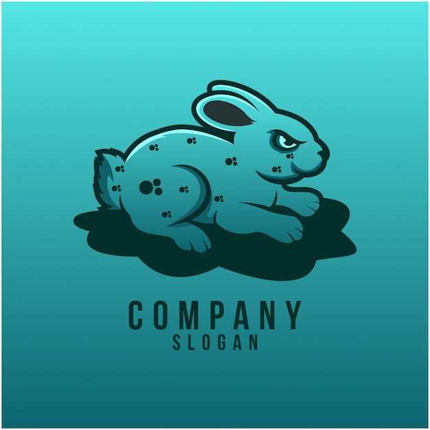 Download Free Rabbit Logo Design Premium Vector Use our free logo maker to create a logo and build your brand. Put your logo on business cards, promotional products, or your website for brand visibility.