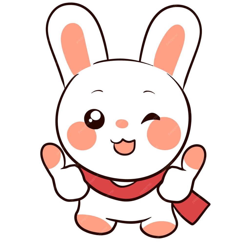 Premium Vector | Rabbit man character cute vacter cartoon