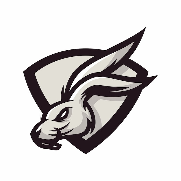 Download Rabbit - vector logo/icon illustration mascot | Premium Vector