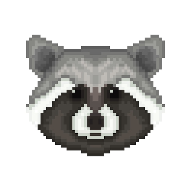 The Appeal Of Raccoon Pixel Art