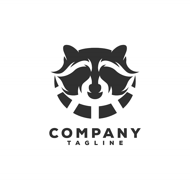 Download Free Raccoon Logo Design Premium Vector Use our free logo maker to create a logo and build your brand. Put your logo on business cards, promotional products, or your website for brand visibility.