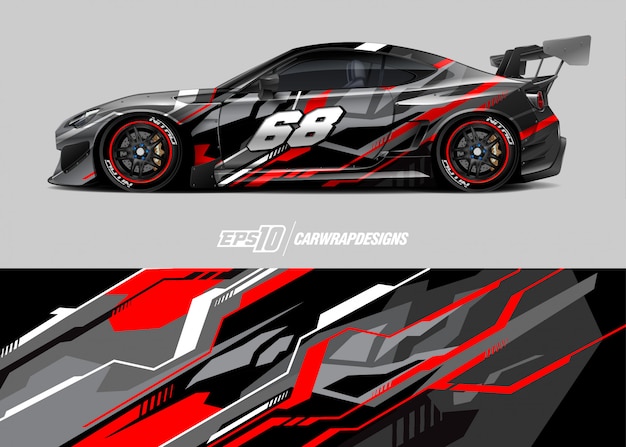 Porsche Racing Livery Wrap - Contra - KI Studios