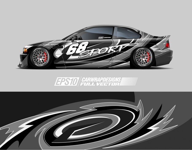 Download Free Race Car Wrap Decal Designs Premium Vector Use our free logo maker to create a logo and build your brand. Put your logo on business cards, promotional products, or your website for brand visibility.