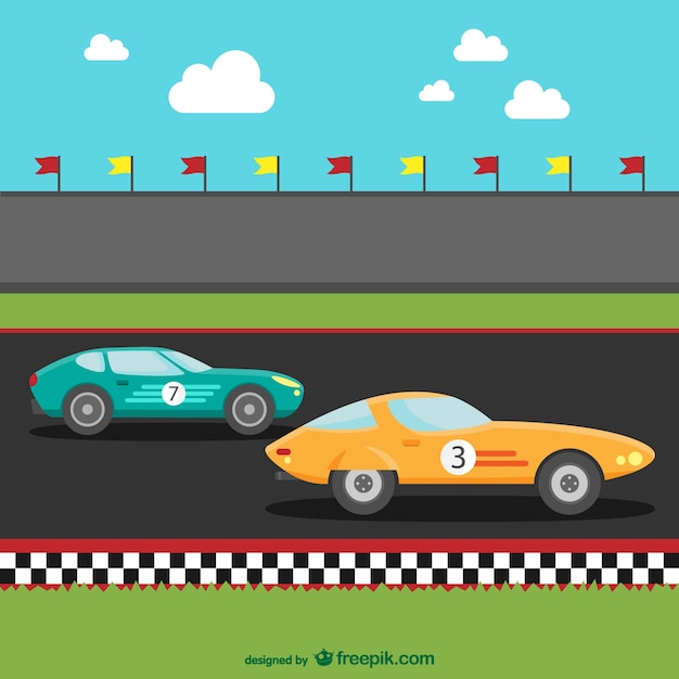 Car Racing Animation