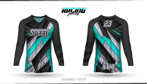 Premium Vector | , racing jersey , soccer jersey