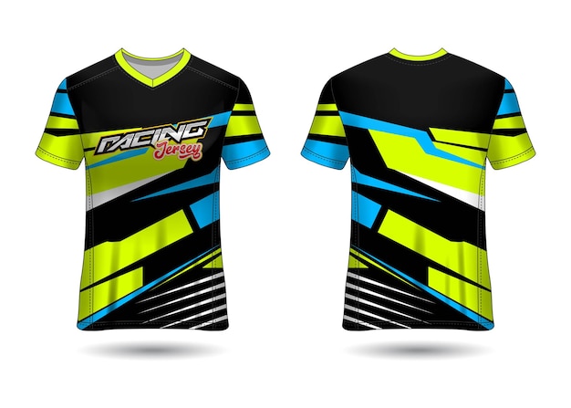 Premium Vector | Racing sport jersey