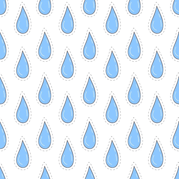 raindrop pattern