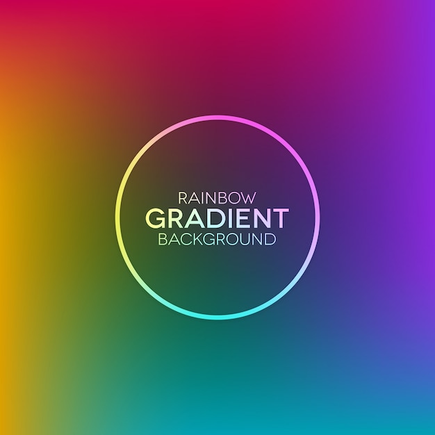 Download Free Rainbow Gradient Background With Ring Shape Premium Vector Use our free logo maker to create a logo and build your brand. Put your logo on business cards, promotional products, or your website for brand visibility.