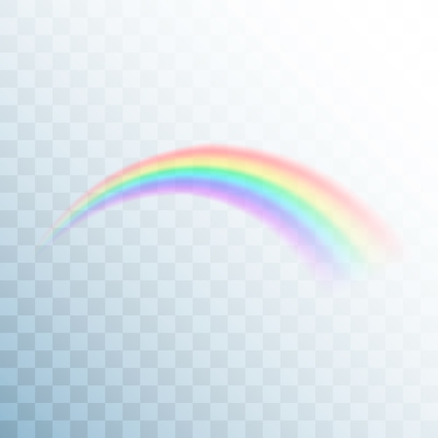 Premium Vector | Rainbow icon. abstract rainbow