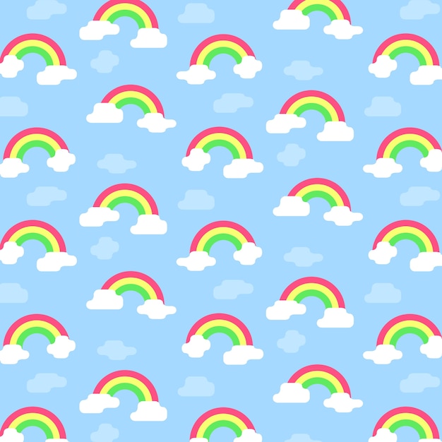 Rainbow pattern Vector | Free Download