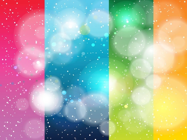 Rainbow stripes galaxy cool backgrounds Vector | Free Download