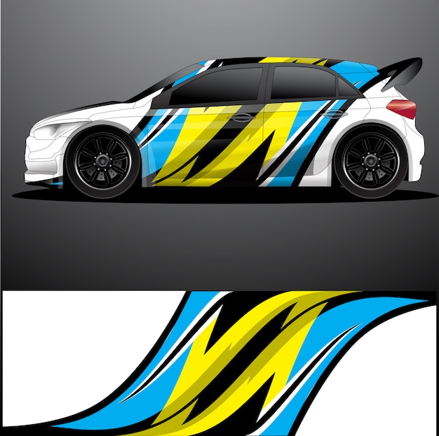 rally car name decals