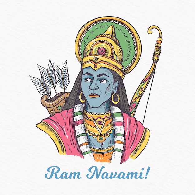Download Free Ram Navami Festival Traditional Man With Bow And Arrows Free Vector Use our free logo maker to create a logo and build your brand. Put your logo on business cards, promotional products, or your website for brand visibility.