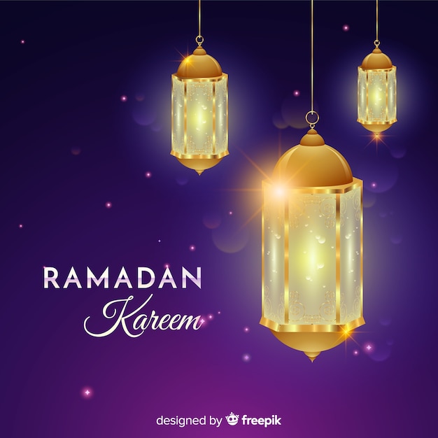 Free Vector | Ramadan background