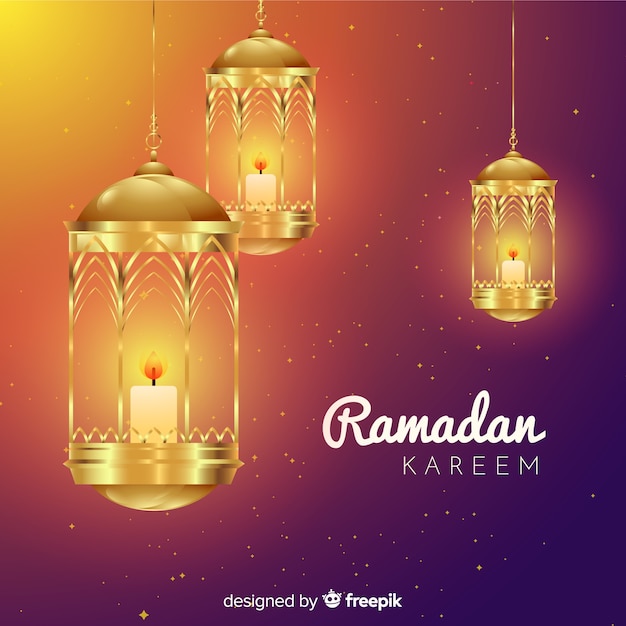 Free Vector | Ramadan background