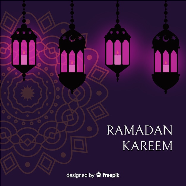 Free Vector | Ramadan background