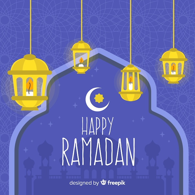 Free Vector | Ramadan background