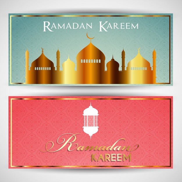 Ramadan banners design