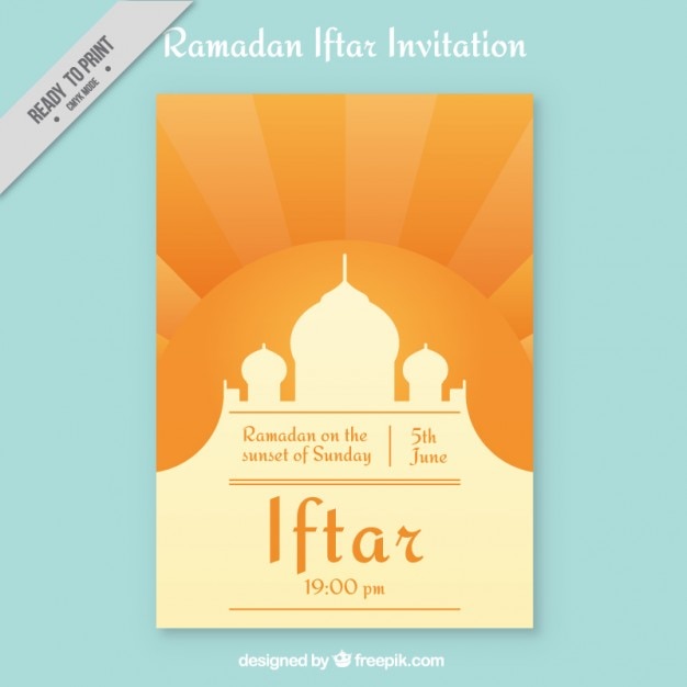 Ramadan Iftar Invitation 8