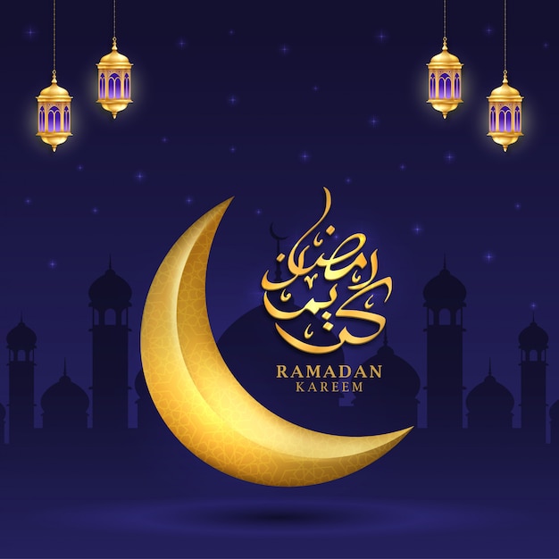 Premium Vector | Ramadan kareem background for social media post ...