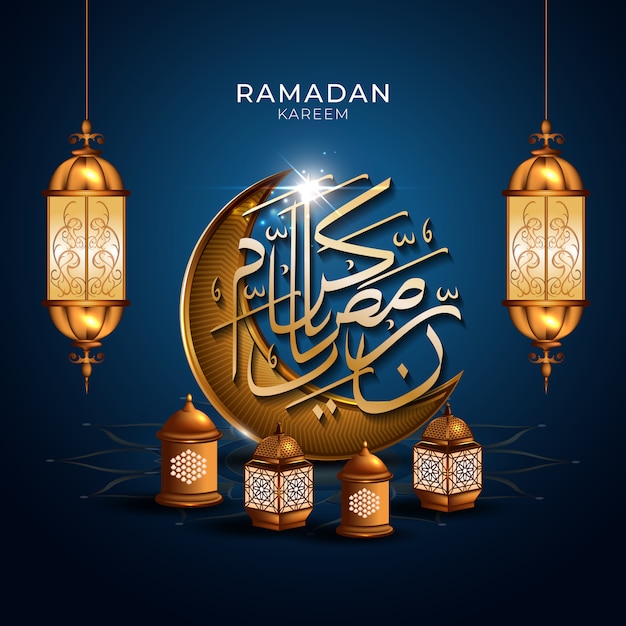 Premium Vector | Ramadan kareem background