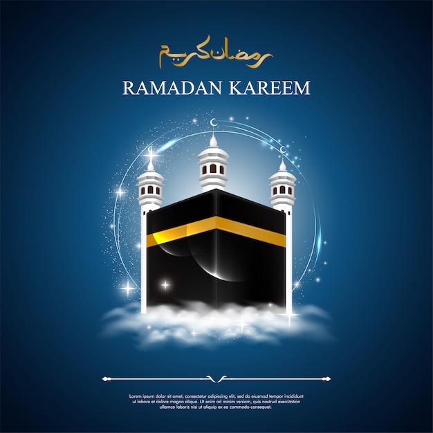 Premium Vector | Ramadan kareem background