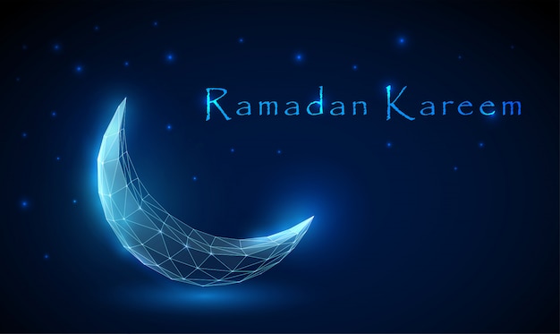 Ramadan kareem background Premium Vector