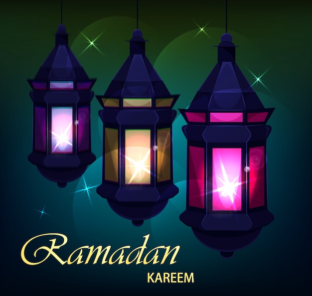 Premium Vector | Ramadan kareem beautiful greeting card