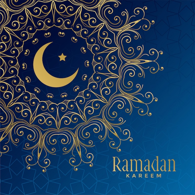 Ramadan kareem beautiful ornamental background | Premium ...