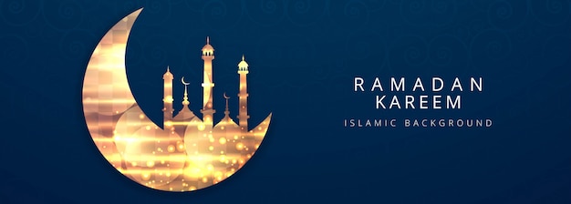 Free Vector | Ramadan kareem festival banner template