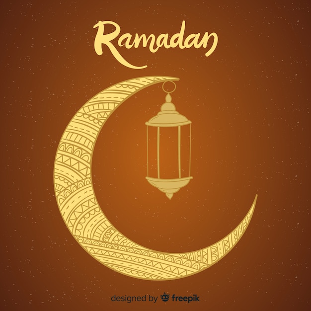 ramadan vector illustration free download