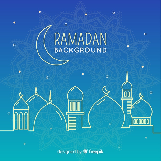 Ramadan Vector | Free Download