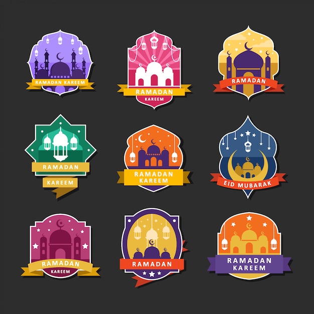 Download Free Ramadhan Kareem Badges And Logo Design Premium Vector Use our free logo maker to create a logo and build your brand. Put your logo on business cards, promotional products, or your website for brand visibility.