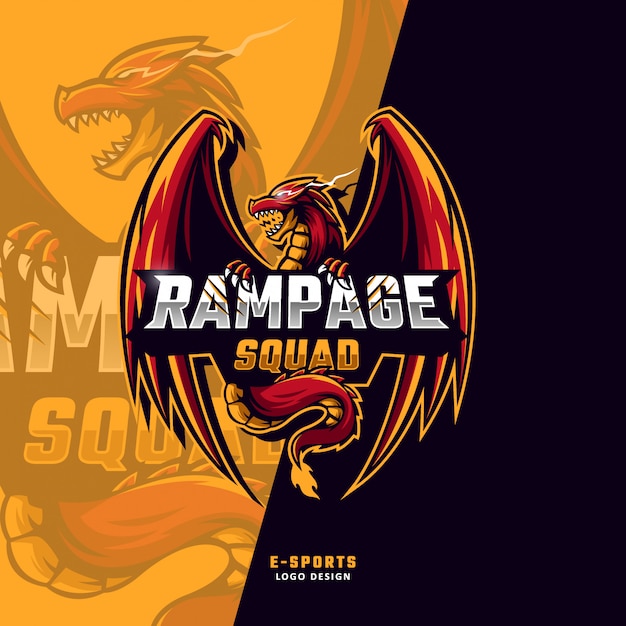 Download Free Rampage Squad Esport Logo Premium Vector Use our free logo maker to create a logo and build your brand. Put your logo on business cards, promotional products, or your website for brand visibility.