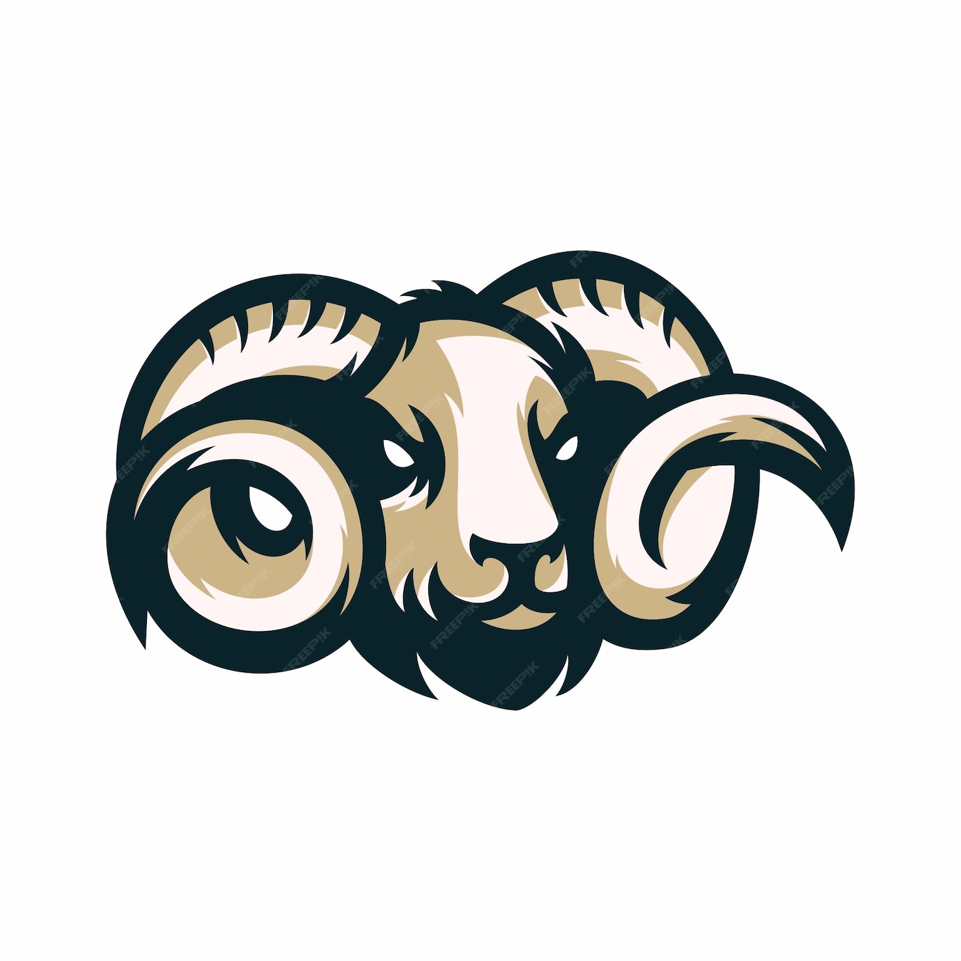 Premium Vector | Rams - vector icon illustration mascot