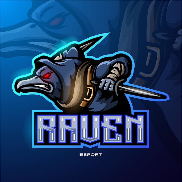 Download Free Raven Mascot Logo For Electronic Sport Gaming Logo Premium Vector Use our free logo maker to create a logo and build your brand. Put your logo on business cards, promotional products, or your website for brand visibility.