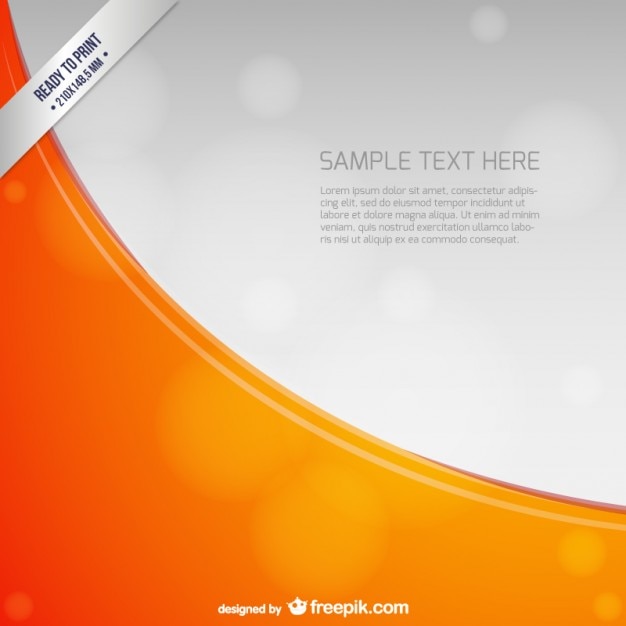 Free Vector Ready To Print Background Template