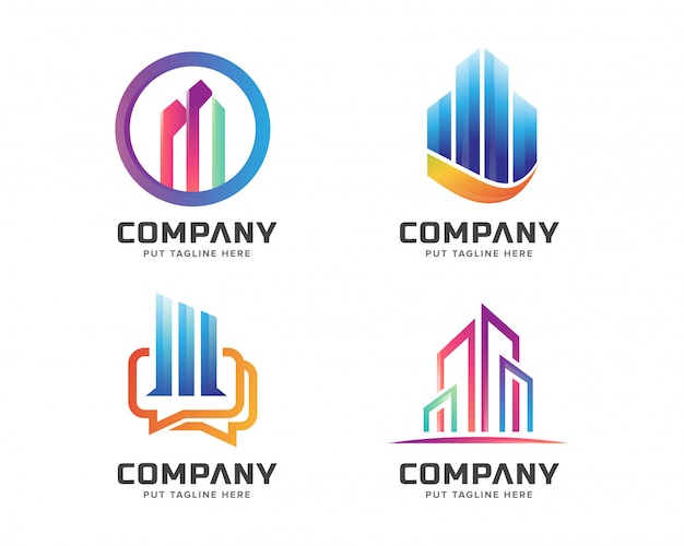Download Free Real Estate Business Logo Template Set Premium Vector Use our free logo maker to create a logo and build your brand. Put your logo on business cards, promotional products, or your website for brand visibility.