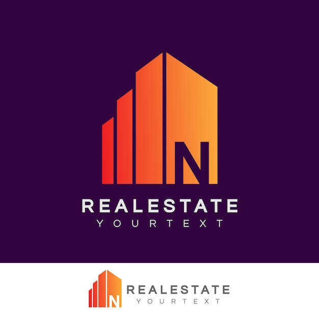 Download Free Real Estate Initial Letter N Logo Design Premium Vector Use our free logo maker to create a logo and build your brand. Put your logo on business cards, promotional products, or your website for brand visibility.