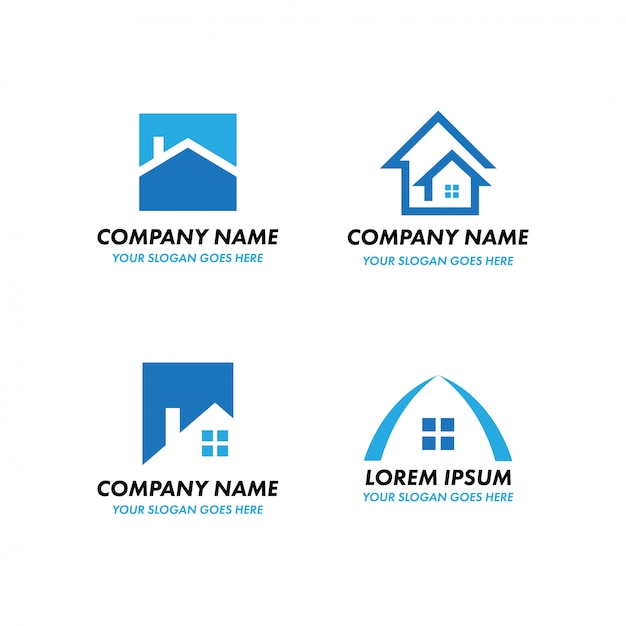 Download Free Real Estate Logo Building Home Residental Company Business Use our free logo maker to create a logo and build your brand. Put your logo on business cards, promotional products, or your website for brand visibility.