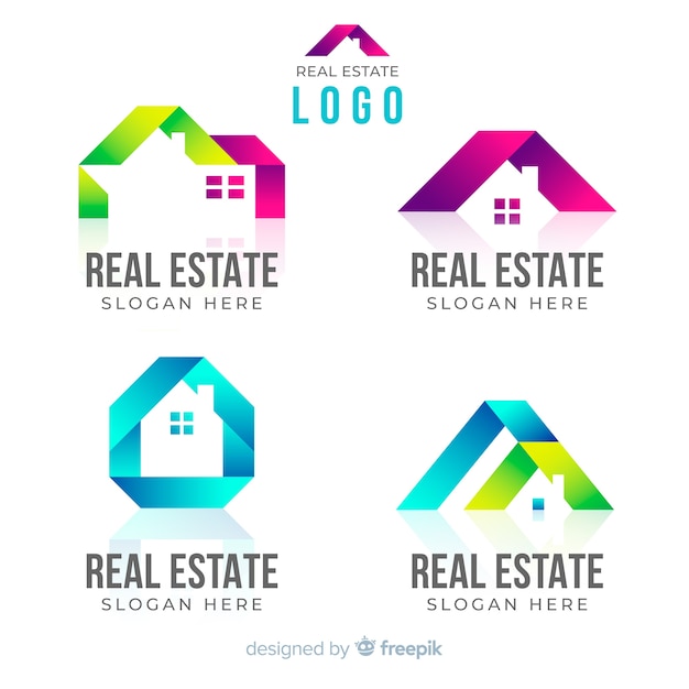 Download Free Download Free Real Estate Logo Collection Vector Freepik Use our free logo maker to create a logo and build your brand. Put your logo on business cards, promotional products, or your website for brand visibility.